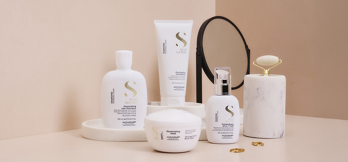 Shop the Semi di Lino Diamond Shine range at Salon Services Shop the Semi di Lino Diamond Shine range at Salon Services